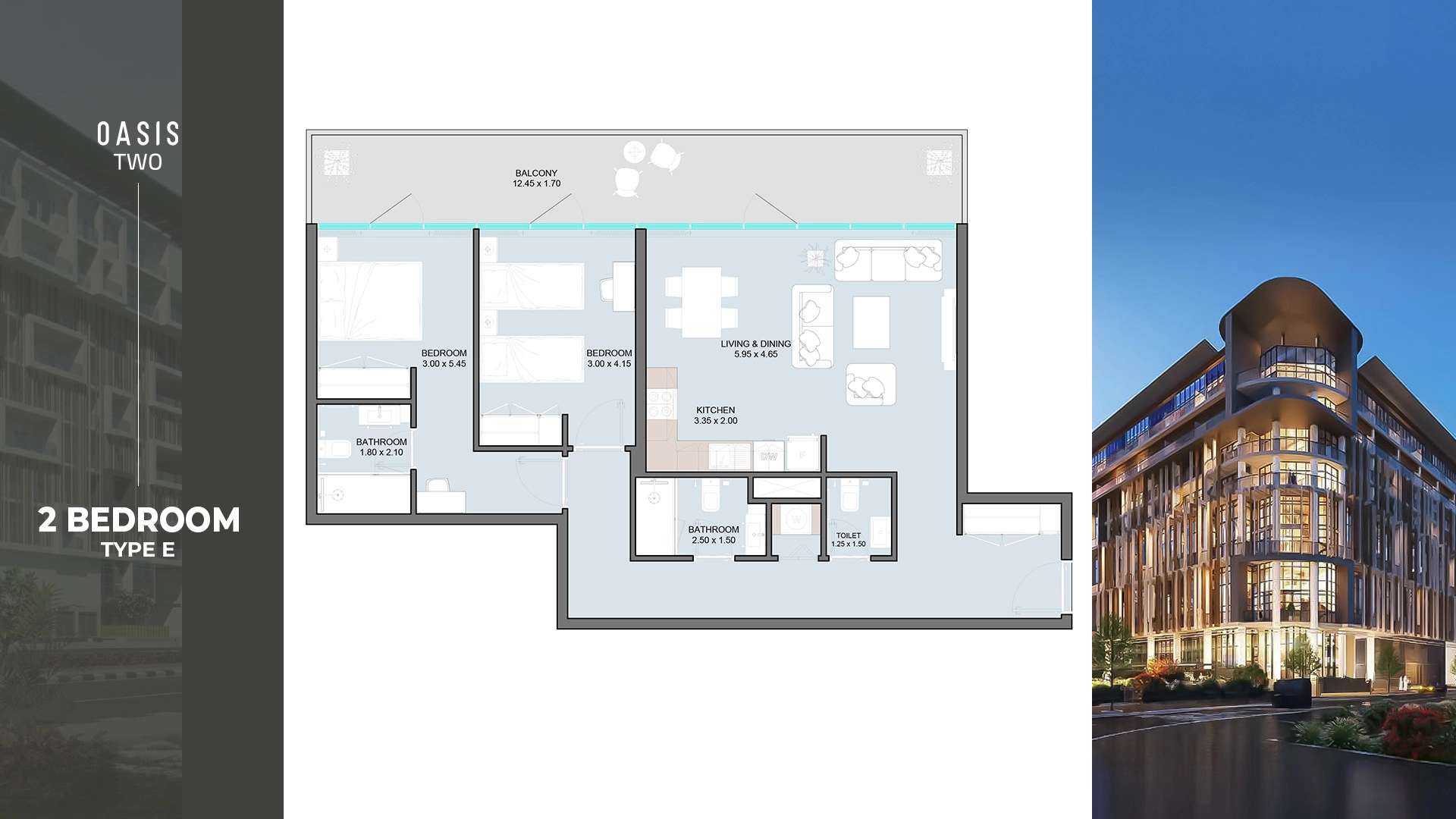 2 BR - Type B